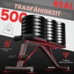 PASYOU Hantelbank Klappbar PA300 – 10in1 Multifunktions-Trainingsbank bis 230kg – Bild 3