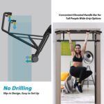 JX FITNESS Klimmzugstange Türrahmen – Faltbar ohne Bohren für Heimtraining – Bild 2