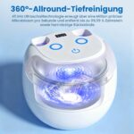 Warmra Ultraschallreiniger 45kHz mit 200ml Dental Pod – Profi-Reinigung für Zahnersatz & Schmuck – Bild 2