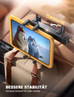 Lamicall Tablet Halterung Auto Kopfstütze – Faltbar mit Alu-Teleskoparm für iPad & Smartphone – Bild 4