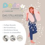 Theraline Dodo Pillow Premium 180 cm – Stillkissen & Schwangerschaftskissen mit Baumwollbezug – Bild 3