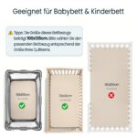 lulumoon Kinderbettwäsche 100x135 cm – Musselin-Baumwolle mit OEKO-TEX Standard – Bild 5
