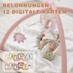 Mallify Spielbogen Baby mit 6 abnehmbaren Spielzeugen – Krabbeldecke für Babys ab Geburt – Bild 2