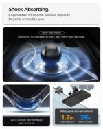 Spigen Optik Armor Samsung Galaxy S26 Ultra Hülle – Kamera-Schutz mit Air Cushion, Schwarz – Bild 5