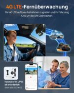 70mai A810 Lite Dual-Dashcam 4K+1080P mit HDR Nachtsicht & 4G LTE Fernzugriff – Bild 4