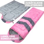 MalloMe Schlafsack Outdoor – Leichter Winterschlafsack für Camping & Wandern – Bild 3