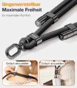 TORRAS Handykette Universal Verstellbar – Robustes Smartphone Umhängeband mit Metallschnalle – Bild 5