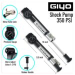 GIYO Hochdruck Dämpferpumpe 350 PSI – Präzise Federungseinstellung für Mountainbikes – Bild 3