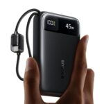 Baseus FC11 Powerbank 45W 20000mAh – Dual USB-C Kabel, Schnellladung für iPhone & Samsung