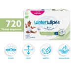 WaterWipes Sensitive+ Baby-Feuchttücher 720er Pack – 99,9% Wasser für empfindliche Haut – Bild 2