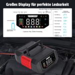 HAUSPROFI Autobatterie Ladegerät 12V/24V 20A – Intelligentes KFZ-Ladegerät mit 9-stufiger Reparaturladung – Bild 4