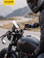 Lamicall Motorrad Handyhalterung mit Vibrationssdämpfung – 360° Halter für iPhone & Smartphone – Bild 7