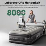 OlarHike Luftbett 90x200 cm mit integrierter Pumpe – Selbstaufblasende Gasmatratze für Camping & Gäste – Bild 7