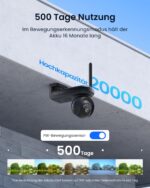 Reolink Atlas PT Ultra 4K Solar Überwachungskamera – 500 Tage Akkulaufzeit, Auto-Tracking & ColorX-Nachtsicht – Bild 4