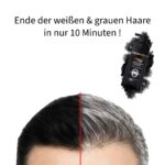 Softto plus Schwarz-Haar Shampoo 350 ml – Graue Haare in 10 Min. abdecken für Damen & Herren – Bild 6