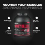 Body Attack Extreme Whey Deluxe Vanilla Cream 2,3 kg – Premium Eiweißpulver Made in Germany – Bild 2