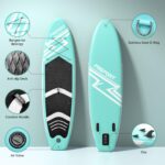 FBSPORT Aufblasbares SUP Board 335cm – Stand Up Paddle Set mit Aluminium Paddel & Pumpe – Bild 4