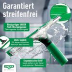 UNGER ErgoTec 6in1 Complete Kit – Profi-Fensterreiniger Set für streifenfreie Glasreinigung – Bild 6