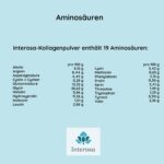 INTEROSA Collagen Pulver 500 g – Multi-Kollagen-Complex mit 5 Typen für Haut & Gelenke – Bild 3