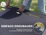 EVER ADVANCED Klappbett 214x106cm – XXL Campingbett 300kg belastbar für Outdoor & Garten – Bild 4