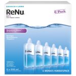 Bausch + Lomb ReNu MPS Sensitive Eyes – All-in-One Kontaktlinsenlösung, 6 x 240 ml