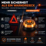 Safeglow® V16 Warnleuchte mit LED-Blitzlicht – EU-zugelassenes Notlicht für Auto & Motorrad – Bild 3