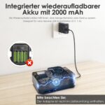 MAXDONE Wildkamera 4K 64MP mit WLAN & Bluetooth – Nachtsicht Bewegungsmelder für Wildtierbeobachtung – Bild 4