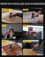 Fanttik C8 Nano Elektrische Schere – Akku-Schneidwerkzeug mit LED-Display für Stoffe & Kartons – Bild 8