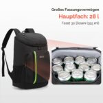 TOURIT Kühlerrucksack 28L – Isolierter Rucksack mit Flaschenöffner für Outdoor & Picknick – Bild 7