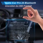 Vgate iCar Pro 2S Bluetooth OBD2 Diagnosegerät – Fahrzeugdiagnose für iOS, Android & Windows – Bild 5