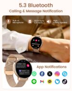 Oliimptek Smartwatch Damen Rund 1.39" – Fitnessuhr mit Telefonfunktion & 120+ Sportmodi – Bild 8