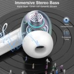 Nerunsa Bluetooth 5.4 In-Ear Kopfhörer – 50h Spielzeit mit ENC & IP7 Wasserschutz – Bild 3