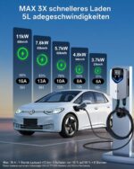 WityCharge Wallbox 11kW mit App & RFID – 3-Phase Typ 2 Ladestation 400V für Elektroautos – Bild 2
