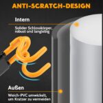 Tevlaphee Lenkradkralle mit Doppelstangen-Design – Diebstahlsicherung für Auto, SUV & Wohnmobil – Bild 5
