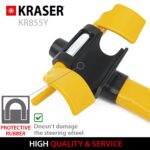 KRASER KR855Y Lenkradkralle – Universal Diebstahlsicherung für PKW & Wohnmobile – Bild 6