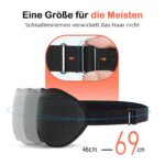 INNELO 2er Pack 3D Schlafmaske – Lichtblockierende Augenmaske mit Gedächtnisschaum für erholsamen Schlaf – Bild 6