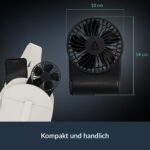 ARCTIC Summair 2Go – Wiederaufladbarer Handventilator mit USB-C, bis 77h Laufzeit – Bild 2