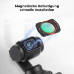 K&F CONCEPT FD161 ND Filter Set für DJI Osmo Pocket 3/4 – Magnetisches 4er Set – Bild 3
