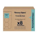Tommee Tippee Twist & Click Nachfüllkassetten 8er-Pack – Geruchsschutz für Windeleimer – Bild 2