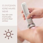 Philips Lady Shaver Series 8000 – Kabelloser Damenrasierer mit flexiblem Kopf & LED für Körper – Bild 4