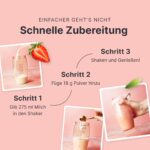 Sheko Balance Shake Erdbeere mit Shaker – 21 Mahlzeitenersatz für nachhaltiges Abnehmen – Bild 7