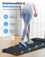 Cardirun Klappbares Laufband 6in1 mit 10% Steigung & 3.0PS Motor – Walking Pad für Zuhause & Büro bis 150kg – Bild 6