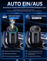 Towonshy Auto Lufterfrischer mit 50ml Cologne – Intelligenter Aroma Diffusor mit Ultraschall – Bild 4