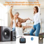1Mii B06 Plus Bluetooth HiFi Empfänger – aptX HD & 3D Surround für Stereoanlagen – Bild 2