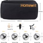 Homewit Boule Set mit 8 Metallkugeln – Profi Boccia & Petanque für Garten & Strand – Bild 3