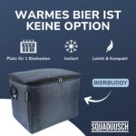 Squaduusch Bierbuddy – Kühltasche für Bierkasten mit 8 mm Isolierung für Grillen & Festivals – Bild 2