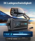 VoltBox Mobile Wallbox 11kW – 7m Typ 2 Ladekabel mit 3-Phase CEE 16A & variabler Ladepower – Bild 2
