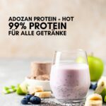 Adozan Protein +Hot 1kg – Hitzebeständiges Eiweißpulver 99% für medizinische Ernährung – Bild 4