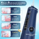 DADA-TECH Kabellose Munddusche mit 4 Modi & 7 Düsen – Professionelle Zahnzwischenraumreinigung – Bild 3
