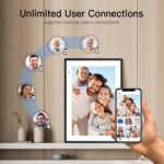 Humblestead Digitaler Bilderrahmen 10,1 Zoll WiFi – HD Touchscreen mit AiMOR-App – Bild 2